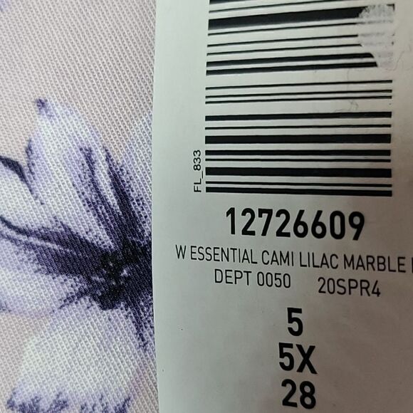 5X 28W Torrid Ava Purple Challis Cami Floral Light - Picture 11 of 11